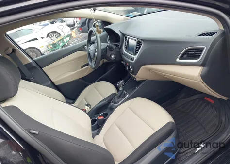 2022 Hyundai Accent Sel из США, поврежденный, VIN 3KPC24A68NE180621